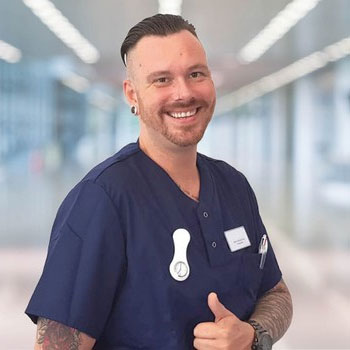 Bild eines Mitarbeiteres